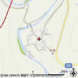 岐阜県大垣市上石津町牧田246-1周辺の地図