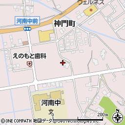 島根県出雲市神門町1362周辺の地図