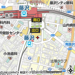 庄や 藤沢南口店周辺の地図