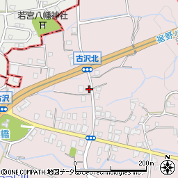 静岡県御殿場市古沢669-1周辺の地図