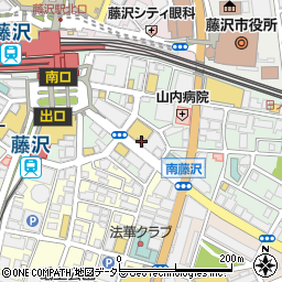 リンガーハット藤沢駅南口店周辺の地図
