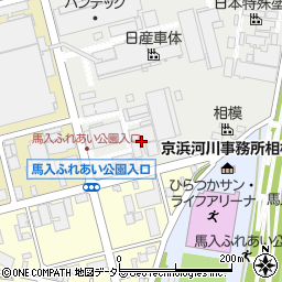 神奈川県平塚市長瀞1-14周辺の地図