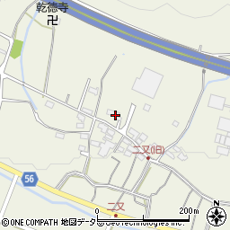 岐阜県大垣市上石津町牧田2854周辺の地図