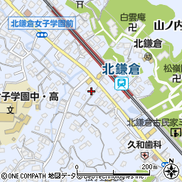 北鎌倉ハイツ周辺の地図