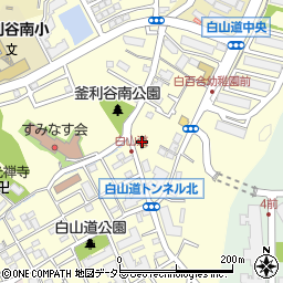 ファミリーマート横浜釜利谷南店周辺の地図