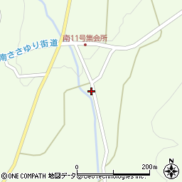 岐阜県恵那市山岡町田沢2460周辺の地図