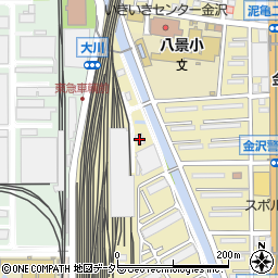 金沢検車区周辺の地図