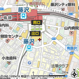 藤沢歯科ぺリオ・インプラントセンター周辺の地図