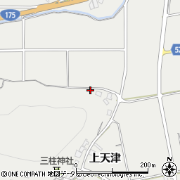 京都府福知山市上天津1028周辺の地図