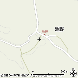 鳥取県西伯郡南部町池野174周辺の地図