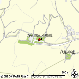 かんまん不動尊周辺の地図