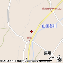 鳥取県西伯郡南部町馬場211周辺の地図