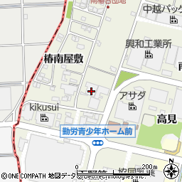 愛知県犬山市羽黒新田椿東4周辺の地図