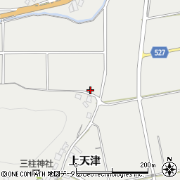 京都府福知山市上天津1004周辺の地図