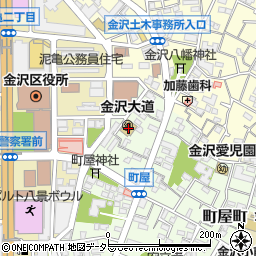 金沢大道幼稚園周辺の地図