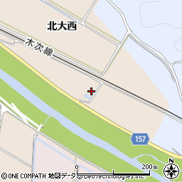 島根県雲南市加茂町大西709周辺の地図