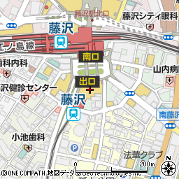 シャネルフレグランス＆ビューティ小田急藤沢店周辺の地図