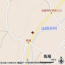 鳥取県西伯郡南部町馬場212周辺の地図