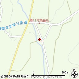 岐阜県恵那市山岡町田沢2402周辺の地図