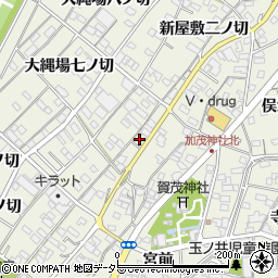 愛知県一宮市木曽川町玉ノ井新屋敷三ノ切27-4周辺の地図