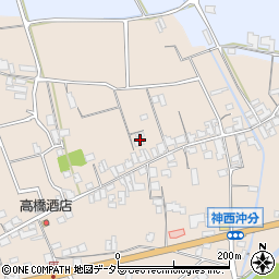 島根県出雲市神西沖町1987周辺の地図