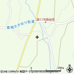 岐阜県恵那市山岡町田沢2470周辺の地図