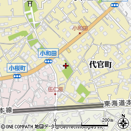 神奈川県茅ヶ崎市代官町1-4周辺の地図