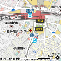 チュチュアンナ　藤沢オーパ店周辺の地図