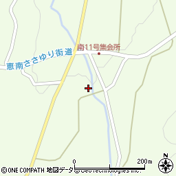 岐阜県恵那市山岡町田沢2473周辺の地図