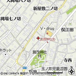 愛知県一宮市木曽川町玉ノ井新屋敷三ノ切6-2周辺の地図