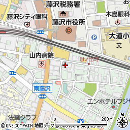 ピタットハウス藤沢南口店周辺の地図