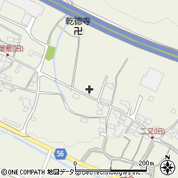 岐阜県大垣市上石津町牧田2892周辺の地図