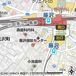 ＪＳメディカル整体院・藤沢周辺の地図