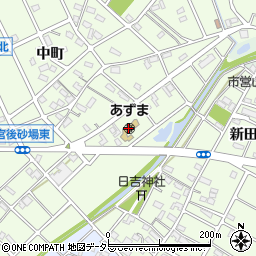 江南市立あずま保育園周辺の地図