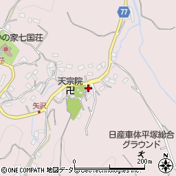 上惣領公民館周辺の地図