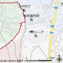 神奈川県茅ヶ崎市萩園2716周辺の地図