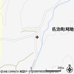 鳥取県鳥取市佐治町刈地251周辺の地図