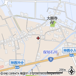 島根県出雲市神西沖町1764周辺の地図