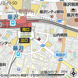 株式会社アートネイチャー　藤沢店周辺の地図