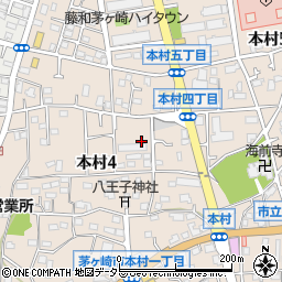 ココファンメゾン茅ヶ崎周辺の地図