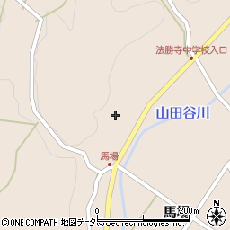 鳥取県西伯郡南部町馬場216周辺の地図