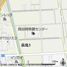 岡谷特殊鋼センター周辺の地図