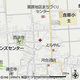 岐阜県不破郡垂井町栗原746周辺の地図