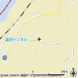 長野県下伊那郡泰阜村8098周辺の地図