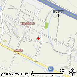 岐阜県大垣市上石津町牧田2926周辺の地図