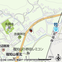 株式会社松林　福知山牧給油所周辺の地図