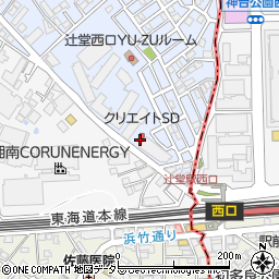 ＳＯＭＰＯケアラヴィーレレジデンス湘南辻堂周辺の地図