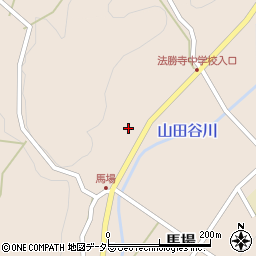 鳥取県西伯郡南部町馬場219周辺の地図