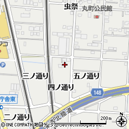 愛知県一宮市木曽川町黒田四ノ通り49周辺の地図