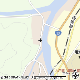 鳥取県鳥取市用瀬町古用瀬406周辺の地図